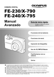 Olympus FE 240 FE-230 Manual Avanzado (Español)