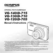 Olympus VG-130 VG-140 Manuel d'instructions (Fran栩s)
