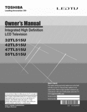 Toshiba 42TL515U Owners Manual