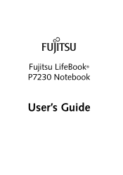 Fujitsu P7230 P7230 User's Guide for Configurations: A0E, A0F, A0G, A0H, A0J