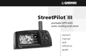 Garmin StreetPilot III Deluxe Owner's Manual
