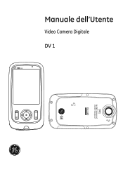 GE DV1 User Manual (Italian)