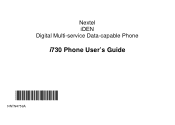 Motorola I730 User Guide