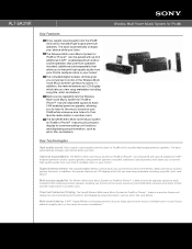Sony ALT-SA31iR Marketing Specifications