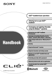 Sony PEG-NX80V CLIE Handbook