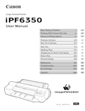 Canon imagePROGRAF iPF6350 iPF6350 User Manual ver.1.20