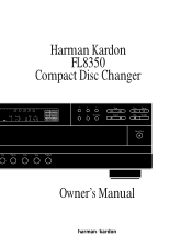 Harman Kardon FL8350 Owners Manual