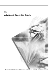 Kyocera KM-8030 6030/8030 Operation Guide (Advanced Edition) Rev-3