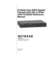 Netgear FVS336G-100NAS Reference Manual