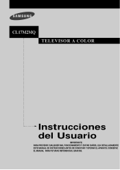 Samsung CL-17M2MQ User Manual (user Manual) (ver.1.0) (Spanish)