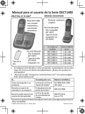 Uniden DECT1480-2 Spanish Owners Manual