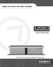 Humax IR-ACE User Manual