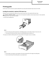 Lexmark C748 Printing Guide