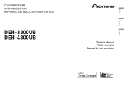 Pioneer DEH-3300UB Owner's Manual