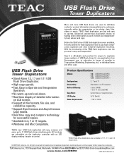 TEAC USBDUPLICATOR/7 USB Flash Tower Duplicators Brochure