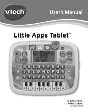 Vtech Little Apps Tablet - Pink User Manual