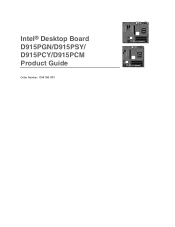 Intel D915PGN Product Guide