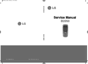 LG B2050 Service Manual