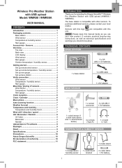 Oregon Scientific WMR88A User Manual