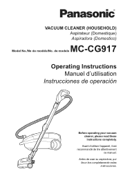 Panasonic MC-CG917 MC-CG917 Owner's Manual (Multi-Language)