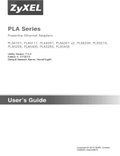 ZyXEL PLA5256 User Guide