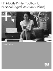 HP Deskjet 460 HP Mobile Printer Toolbox for Personal Digital Assistants (PDAs) (User Guide)