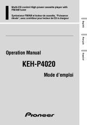 Pioneer KEH-P4020 Owner's Manual