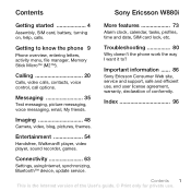 Sony Ericsson W880i User Guide