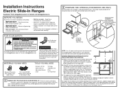 Haier QSS740RNSS Installation Instructions