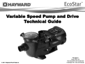 Hayward Variable Speed Pump Technical Guide