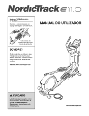 NordicTrack E11.0 Elliptical Portuguese Manual