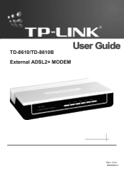 TP-Link TD-8610 User Guide