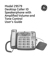 GE 29579BE1 User Guide