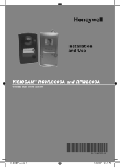 Honeywell RPWL800A1002/W Owner's Manual
