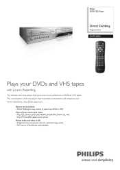 Philips DVP3340V Leaflet