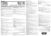 Pioneer TS-SW3002S4 Owner's Manual