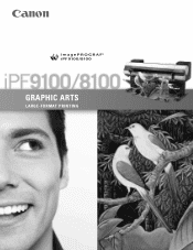 Canon imagePROGRAF iPF8100 iPF9100 and 8100 Brochure
