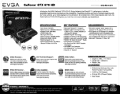 EVGA GeForce GTX 570 HD PDF Spec Sheet