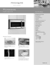 Frigidaire FGMV174KF Product Specifications Sheet (English)