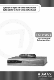 Humax CI-5100C User Manual