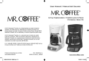 Mr. Coffee CG12 User Manual