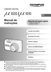 Olympus Stylus 1020 Stylus 1010 Manual de Instruções (Português)