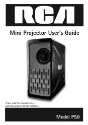 RCA P50 User Guide
