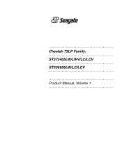 Seagate ST373405LC Cheetah 73LP Product Manual