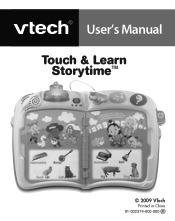 Vtech Touch & Learn Storytime User Manual