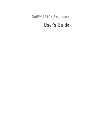 Dell 1510X User Guide