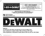 Dewalt DHS716AB Instruction Manual