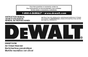 Dewalt DWMT70785 Instruction Manual