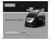 Dymo LabelWriter® SE450 Label Printer Quick Start Guide