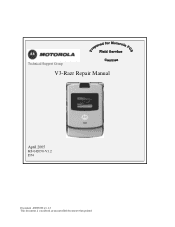 Motorola RAZR V3 Repair Manual